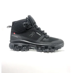 Botas On Cloudrock negras para hombre — impermeables, ligeras y cómodas, perfectas para trekking, caminatas urbanas o aventuras al aire libre. Venta en Colombia. Descuentos y ofertas explusivas.