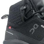 Botas On Cloudrock negras para hombre — impermeables, ligeras y cómodas, perfectas para trekking, caminatas urbanas o aventuras al aire libre. Venta en Colombia. Descuentos y ofertas explusivas.